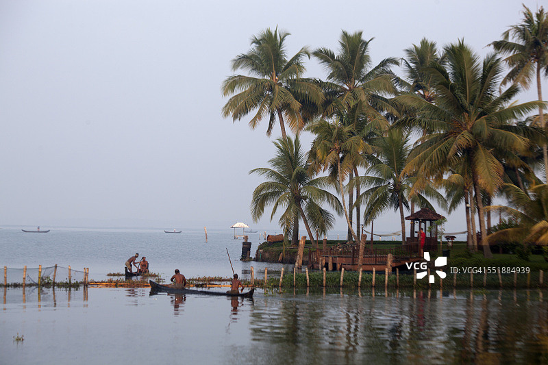 库马拉孔湖度假村图片素材