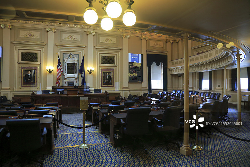 弗吉尼亚州议会大厦众议院图片素材