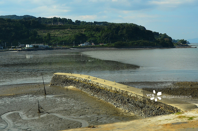 有明海石码头图片素材