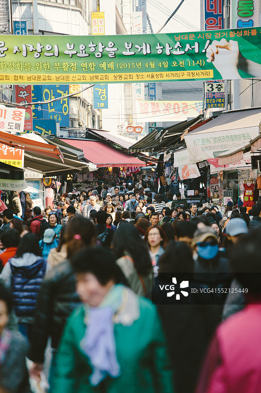 南大门传统市场图片素材