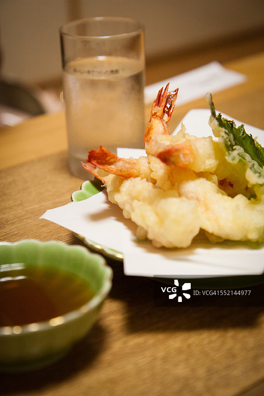 炸虾天妇罗图片素材