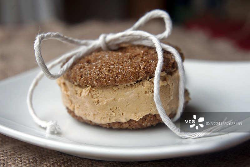 冰淇淋三明治图片素材