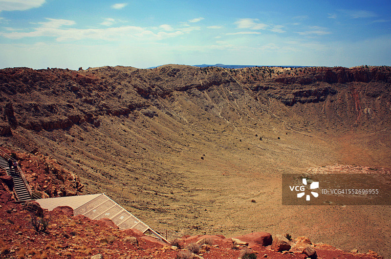 亚利桑那州巴林杰陨石坑图片素材