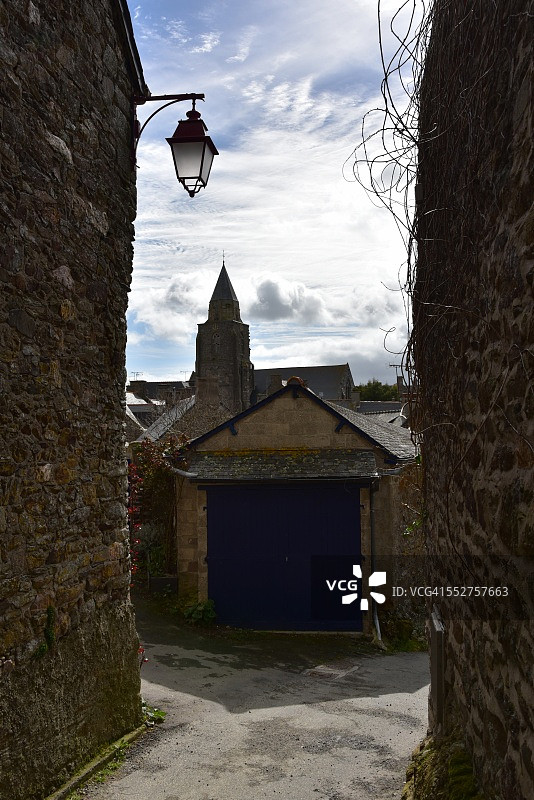 圣苏利亚克街图片素材