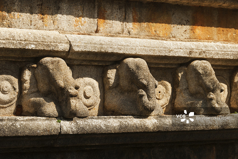 坎塔卡支提亚浮雕图片素材