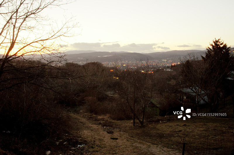 斯洛伐克科希策天际线图片素材