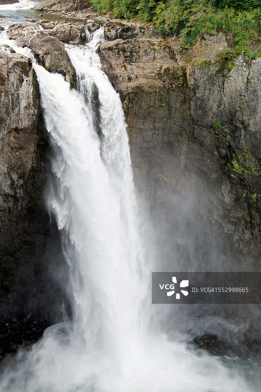 斯诺夸尔米瀑布图片素材