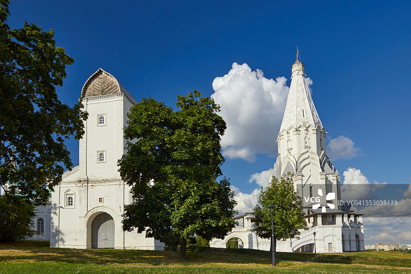 科洛缅斯克庄园耶稣升天教堂图片素材