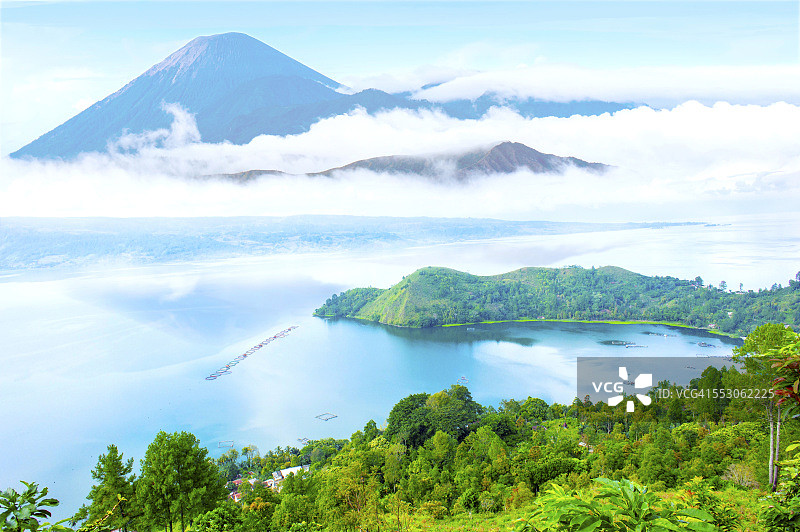 多巴湖图片素材