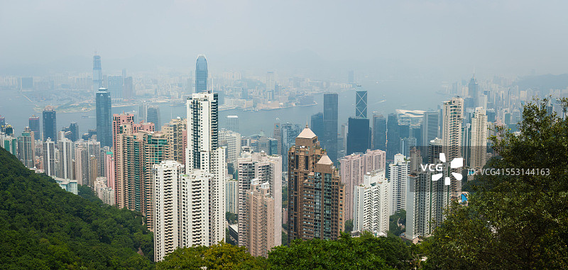 香港太平山全景图片素材