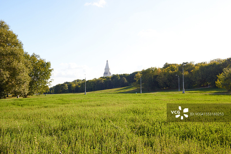 科洛缅斯克庄园的耶稣升天教堂图片素材
