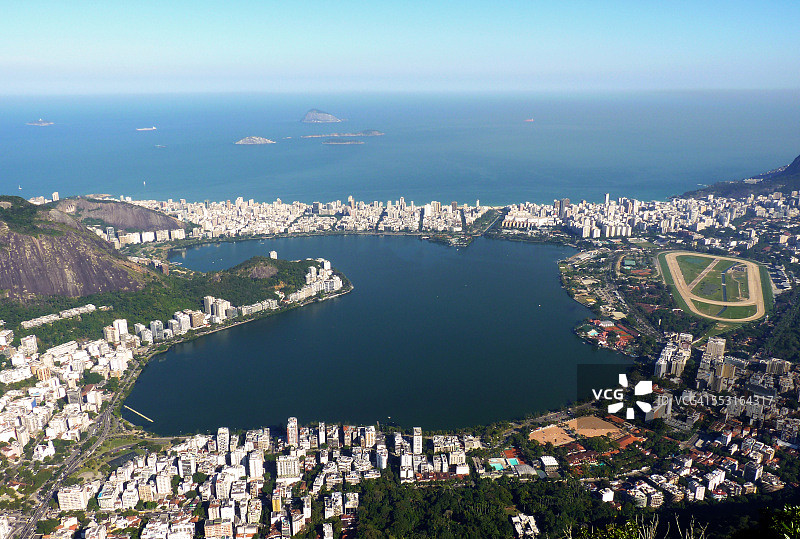 罗德里戈·德·弗雷塔斯湖（里约热内卢）图片素材
