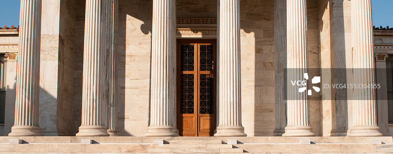 雅典学院图片素材