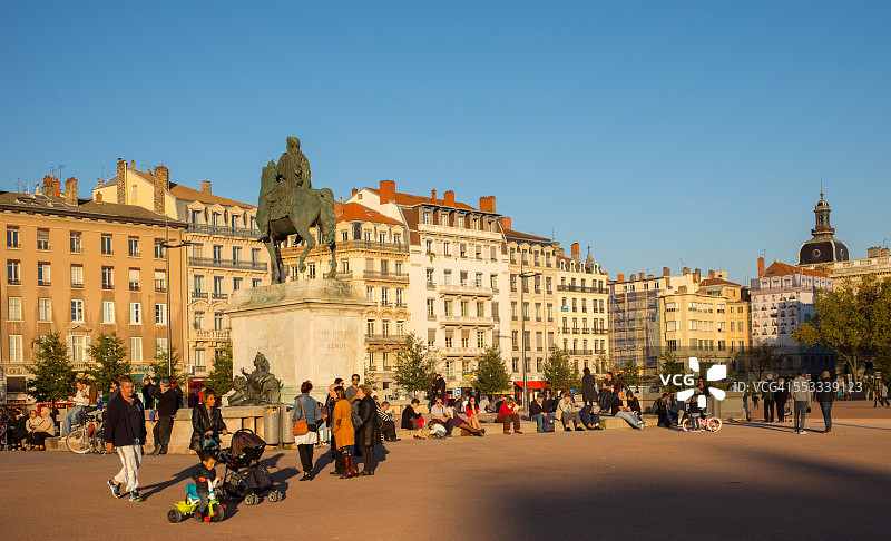 里昂：白莱果广场图片素材