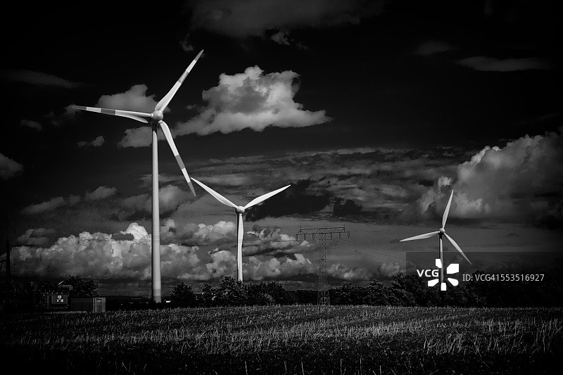 风力发电图片素材