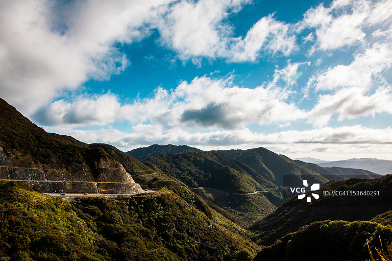 新西兰里穆塔卡山路图片素材