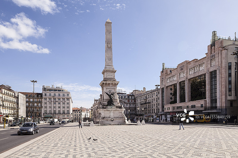 葡萄牙里斯本光复广场图片素材