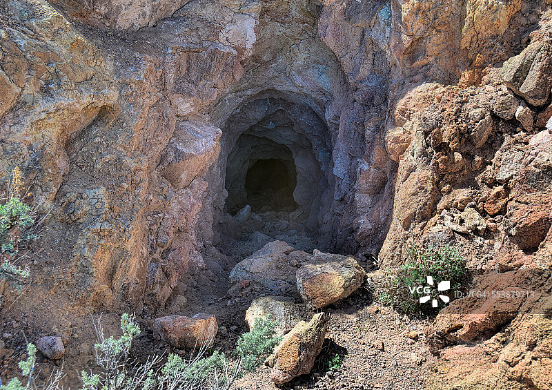 古老的矿图片素材