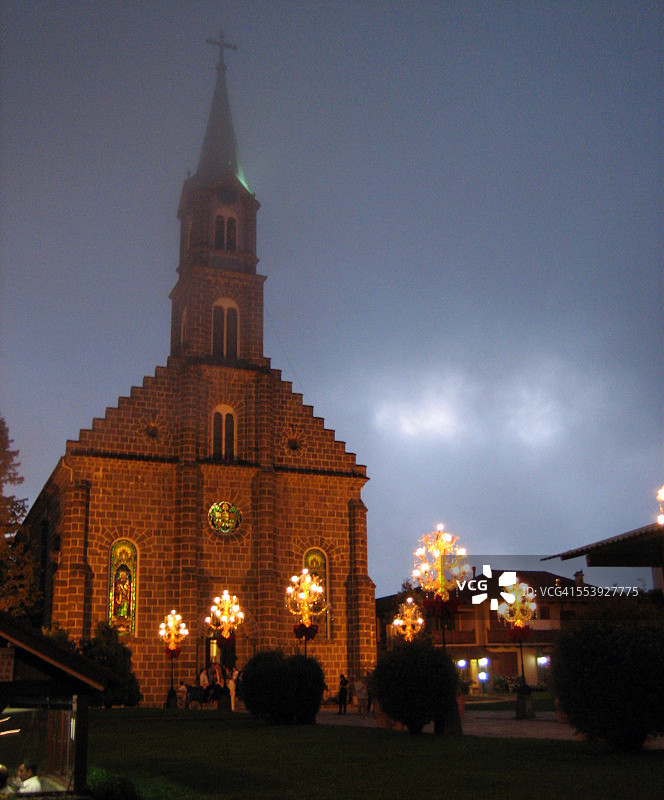 圣佩德罗教堂矩阵图片素材