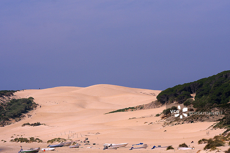 光芒海岸的博洛尼亚沙丘图片素材