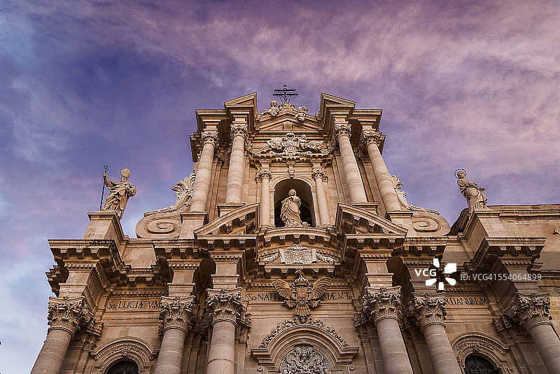 西西里岛锡拉库萨图片素材