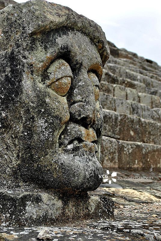 玛雅雕塑图片素材