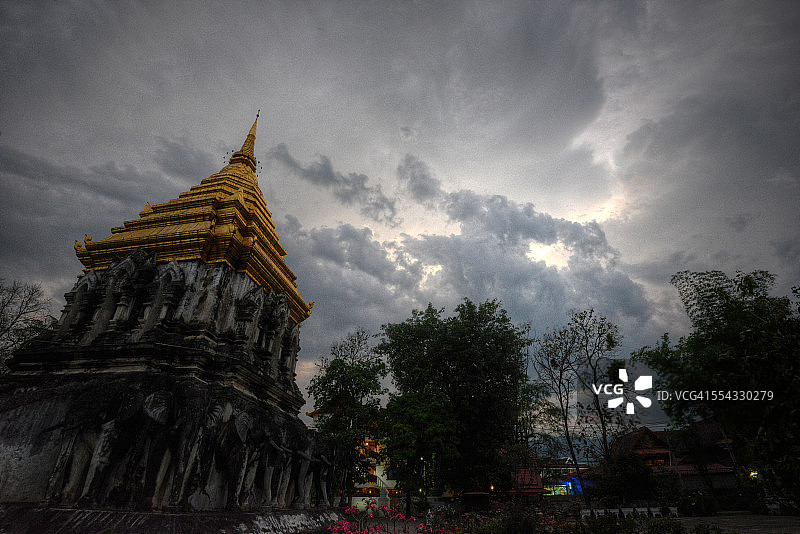 泰国清迈清曼寺图片素材