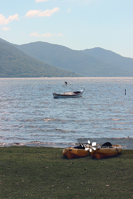 池塘运动图片素材