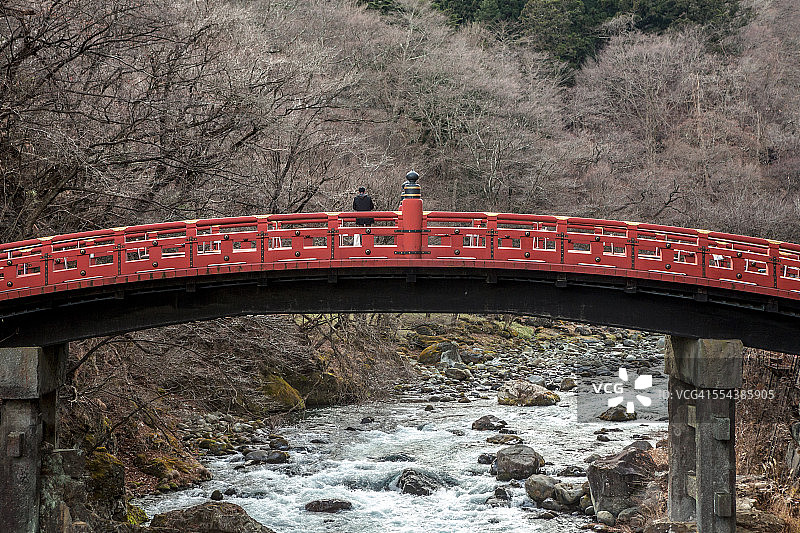 日本日光的神桥图片素材