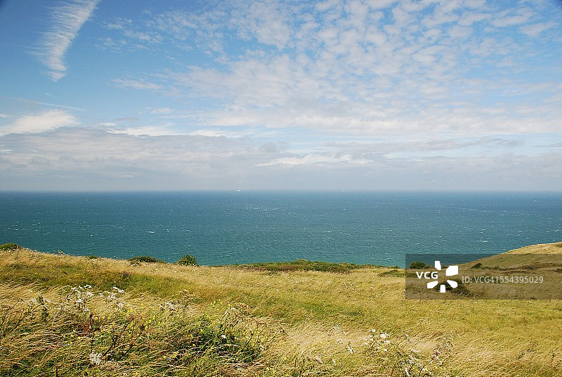 夏季的英吉利海峡图片素材