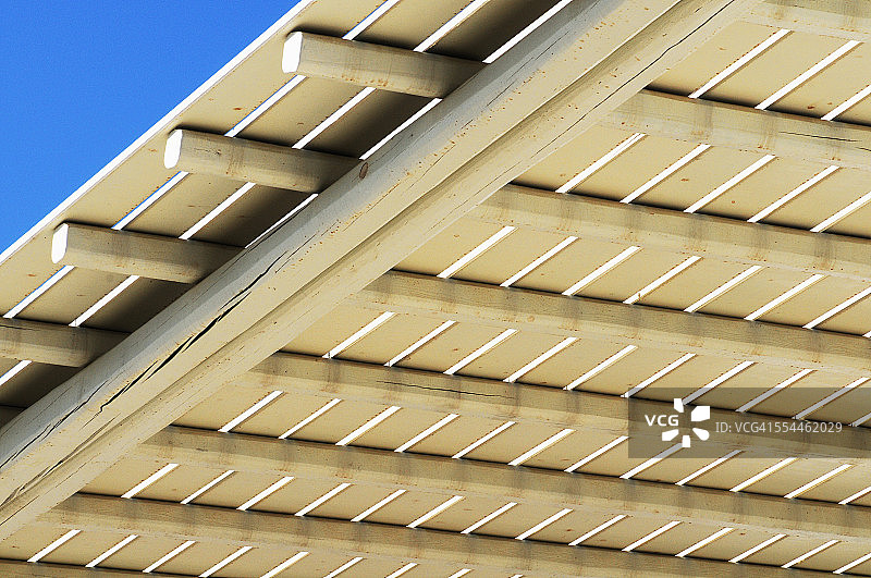 木制天篷图片素材