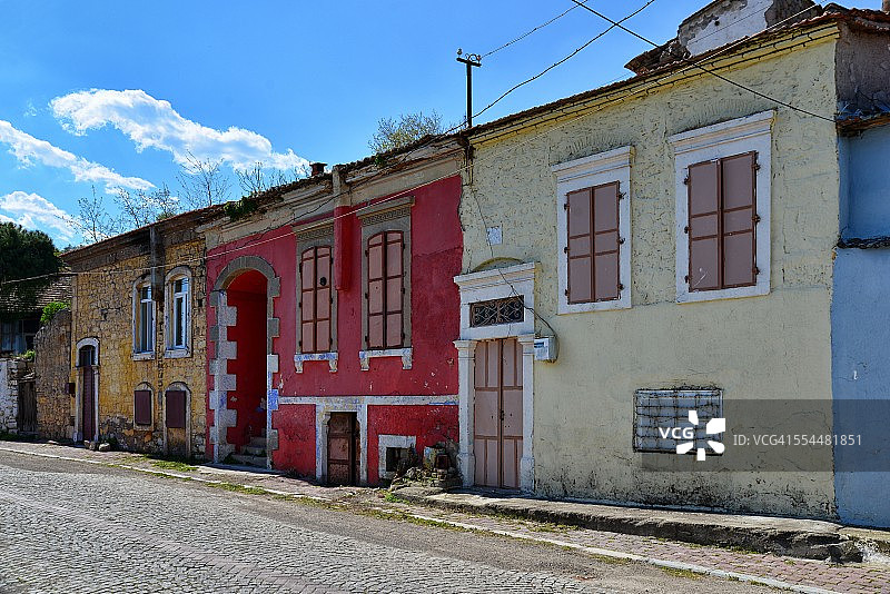 贝加马的旧房子图片素材