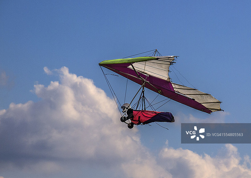 悬挂式滑翔运动图片素材
