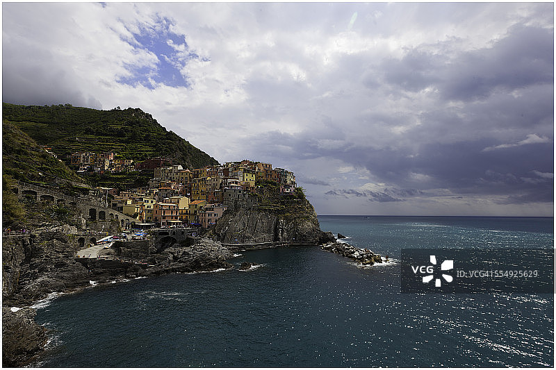 五渔村马纳罗拉图片素材