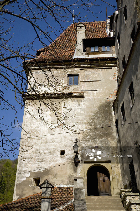 布兰城堡，罗马尼亚布拉索夫图片素材