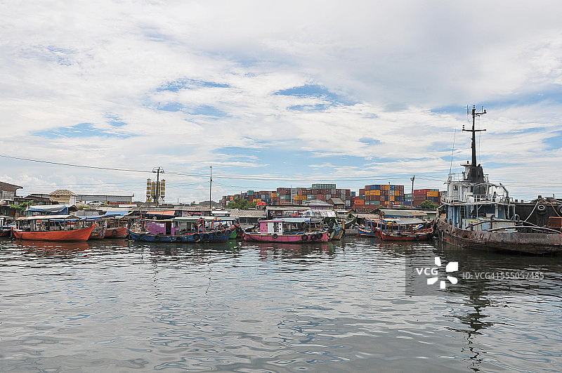 三宝垄港口图片素材