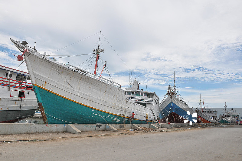 三宝垄港口图片素材