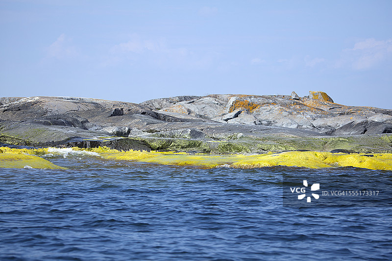 岩石海岸图片素材