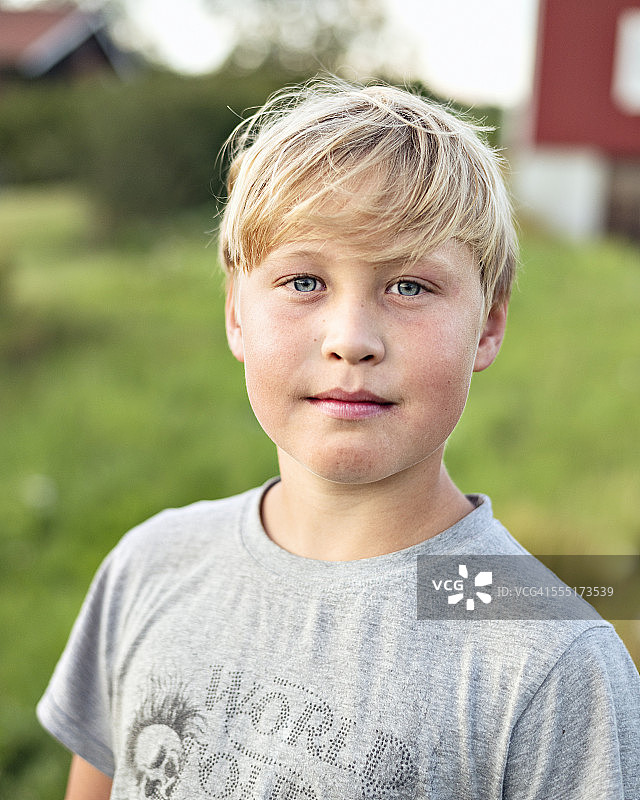 男孩的肖像图片素材
