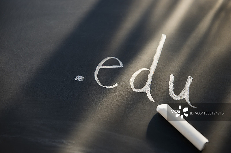 黑板上的粉笔字图片素材