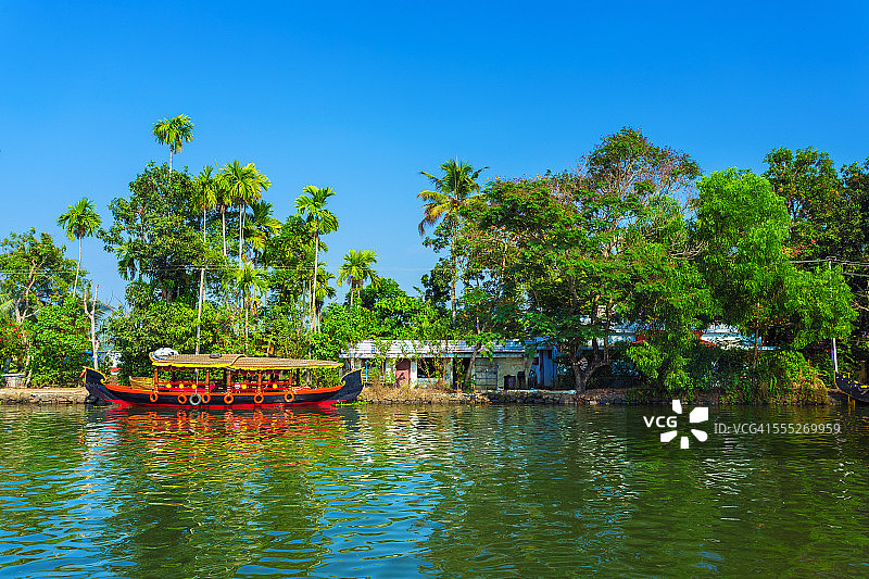 宁静的热带风光图片素材