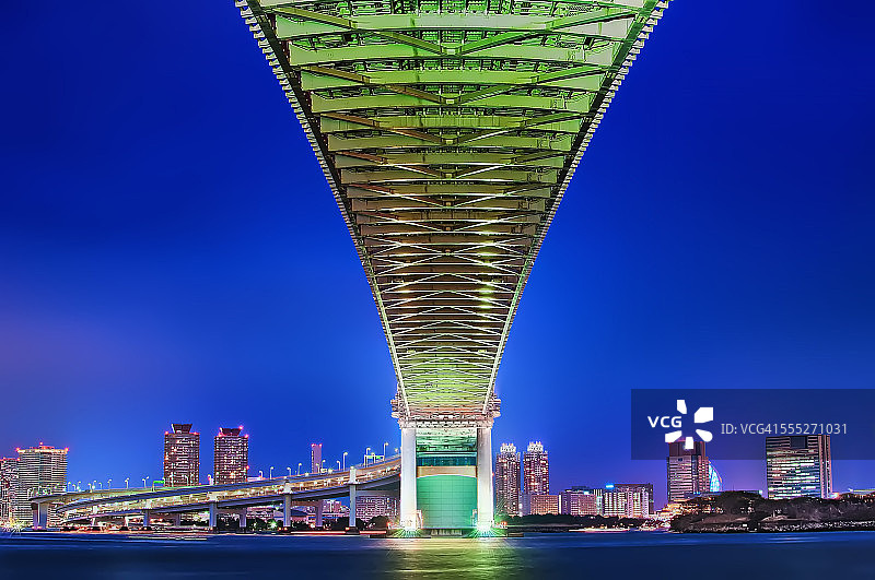 东京彩虹桥图片素材