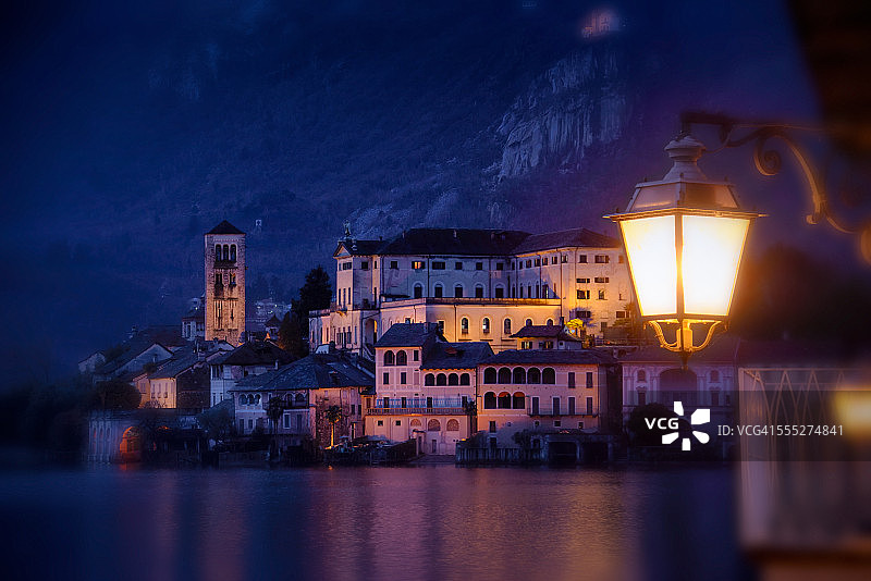 奥尔塔湖风光图片素材