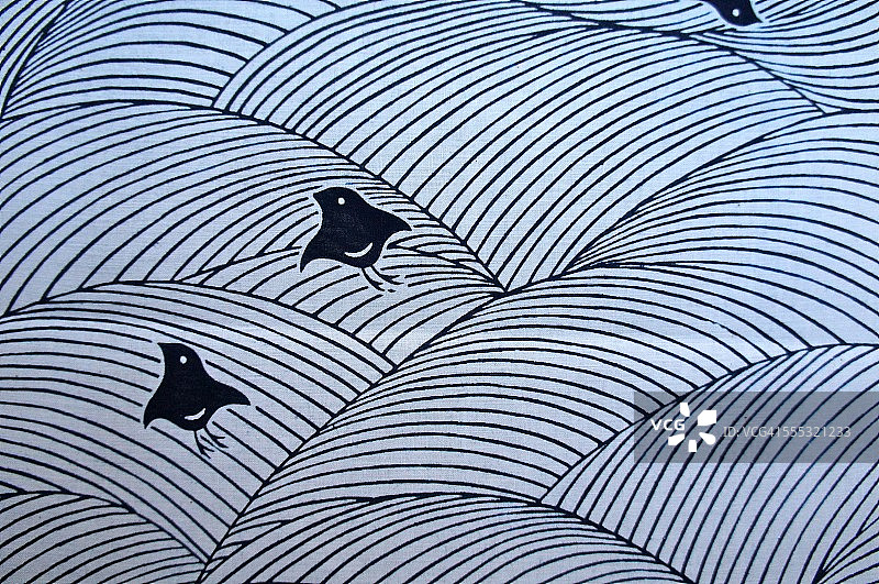 夏季和服浴衣面料图片素材