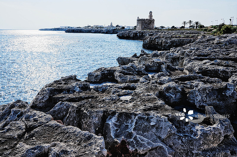 休达德ella海岸和圣尼古拉斯塔图片素材