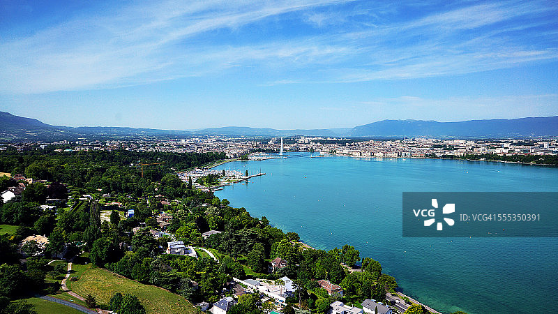 日内瓦湖图片素材