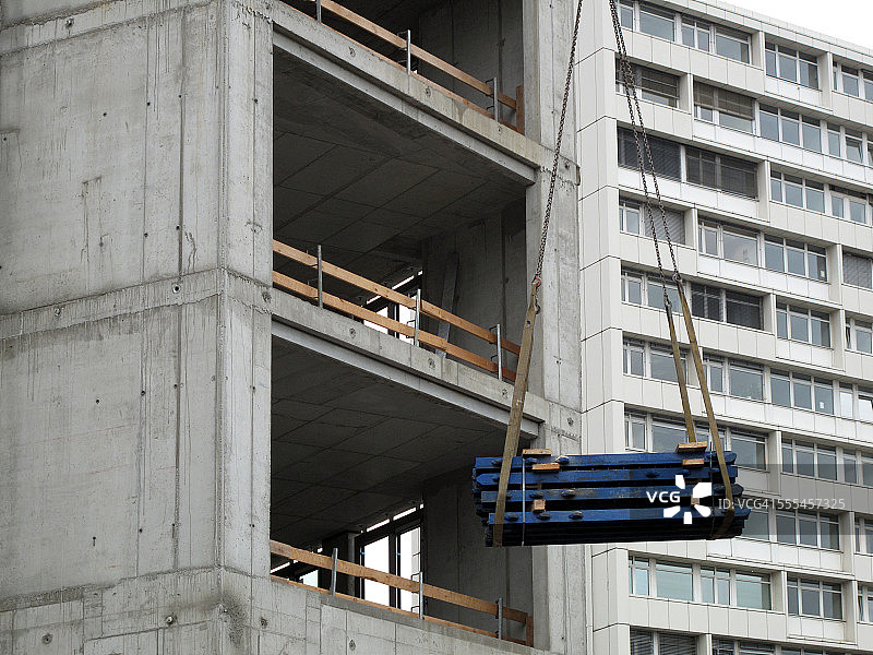 西柏林高层酒店建设图片素材