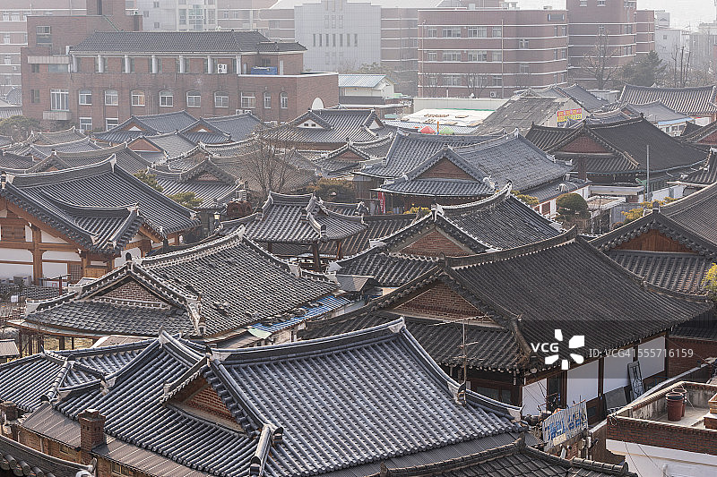 全州韩屋村图片素材