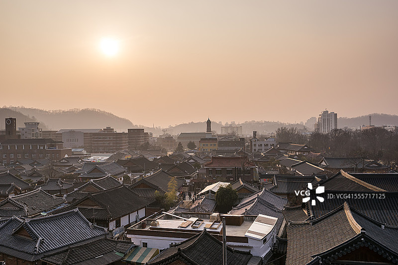 全州韩屋村图片素材