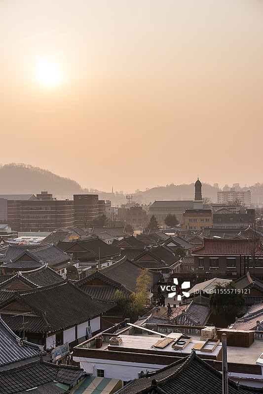 全州韩屋村图片素材
